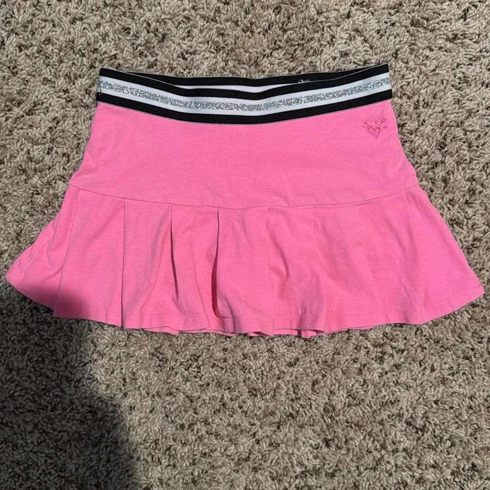 Lot of two justice skirts/skorts size 6